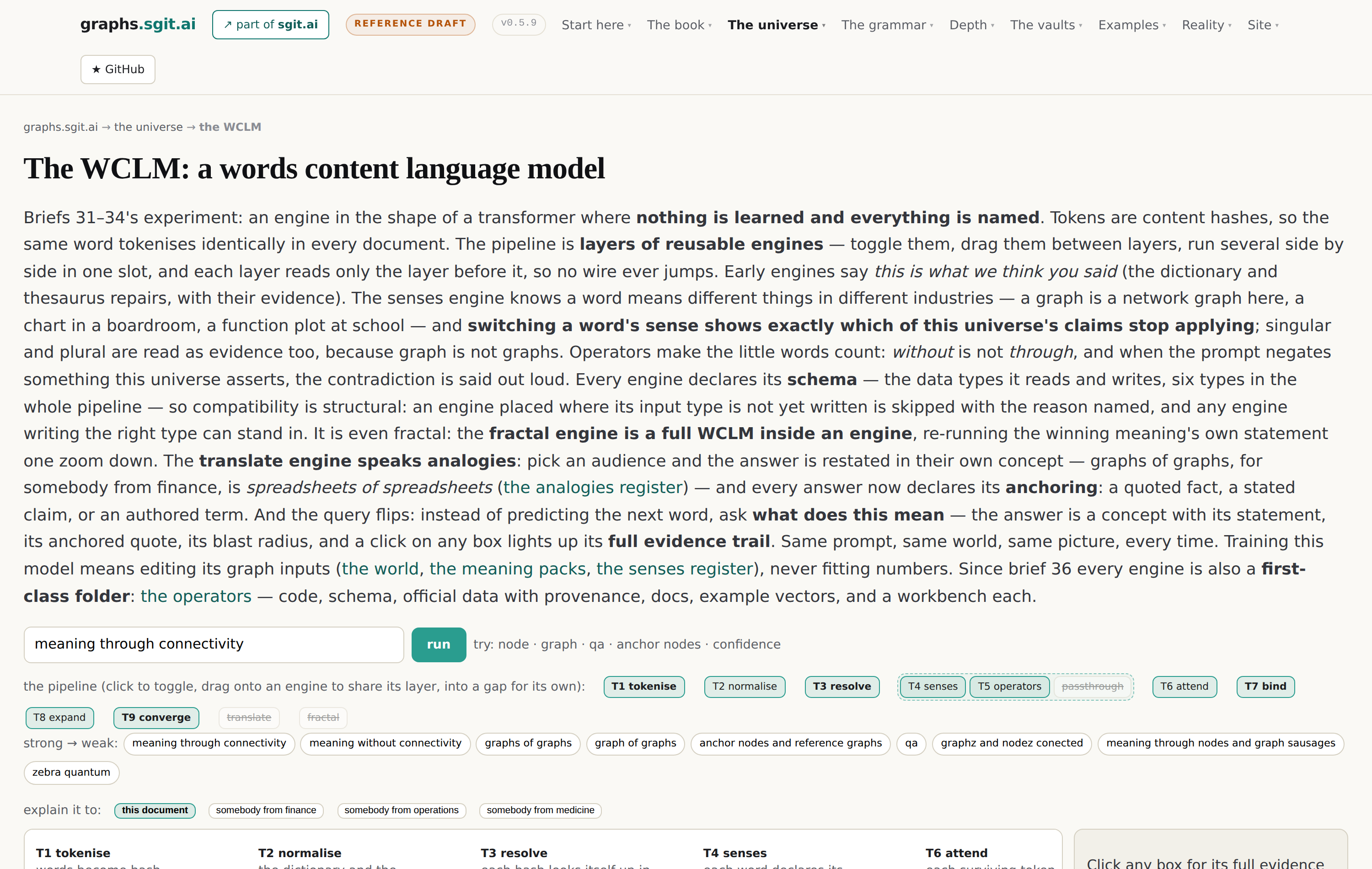 the wclm today at v0.5.9